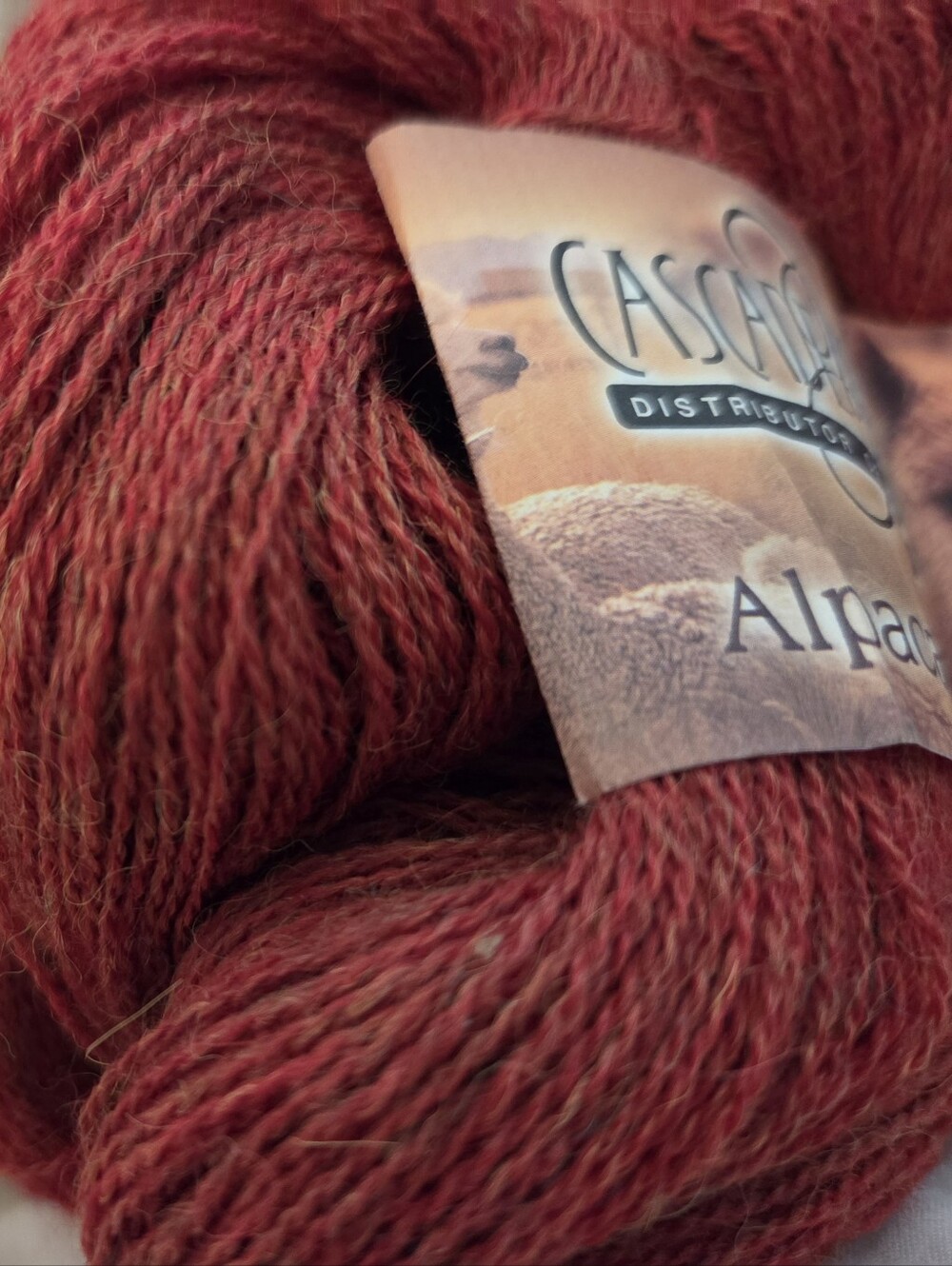 NEW CASCADE YARN 2 HANKS 100% Baby Alpaca Knitting Yarn Color 1425 - Picture 3 of 7